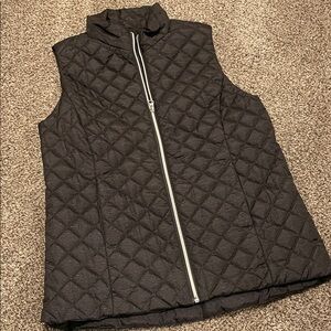Banana Republic Dark Quilted Vest